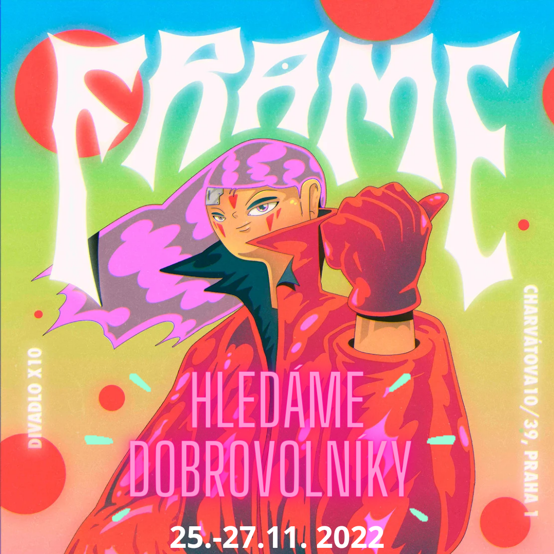 FRAME Prague Comics Art Festival hledá dobrovolníky/ce i stážisty/ky